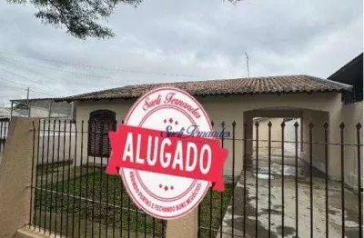 Casa com 3 dormitórios para alugar, 150 m² por r$ 2.500,00/mês - afonso pena - são josé dos pinhais/pr