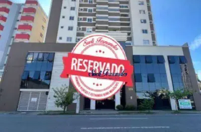 Apartamento com 3 dormitórios para alugar, 99 m² por r$ 3.570,00/mês - centro - são josé dos pinhais/pr