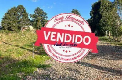 Terreno à venda, 1000 m² por r$ 350.000 - colônia mergulhão- são josé dos pinhais/pr