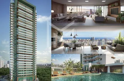Apartamento para venda em salvador, caminho das árvores, 4 dormitórios, 4 suítes, 6 banheiros, 4 vagas