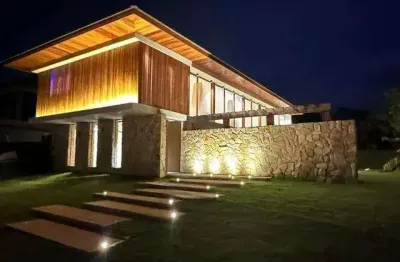 Casa em condomínio para venda em mata de são joão, praia do forte, 7 dormitórios, 7 suítes, 9 banheiros, 4 vagas