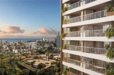 Apartamento para venda em salvador, horto florestal, 4 dormitórios, 3 suítes, 4 banheiros, 2 vagas