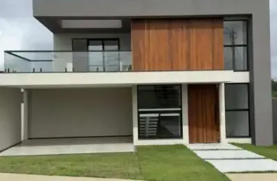 Casa em condomínio para venda em camaçari, alphaville (abrantes), 4 dormitórios, 4 suítes, 5 banheiros, 4 vagas
