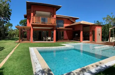 Casa em condomínio para venda em mata de são joão, praia do forte, 4 dormitórios, 4 suítes, 2 banheiros, 4 vagas