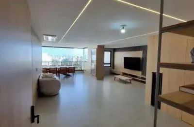 Apartamento para venda em salvador, caminho das árvores, 4 dormitórios, 3 suítes, 6 banheiros, 4 vagas