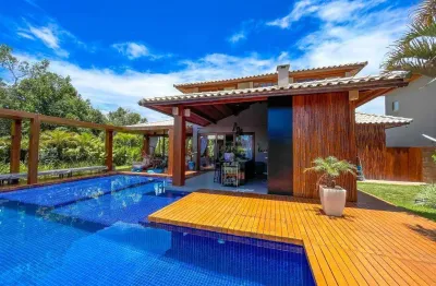 Casa em condomínio para venda em mata de são joão, praia do forte, 4 dormitórios, 4 suítes, 6 banheiros, 4 vagas