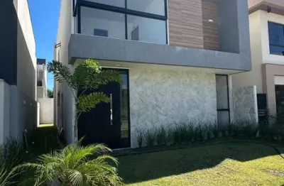 Casa em condomínio para venda em camaçari, vila de abrantes (abrantes), 4 dormitórios, 3 suítes, 4 banheiros, 2 vagas