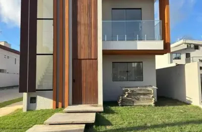 Casa em condomínio para venda em camaçari, vila de abrantes (abrantes), 4 dormitórios, 3 suítes, 4 banheiros, 2 vagas