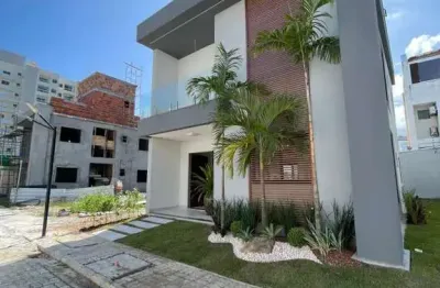 Casa em condomínio para venda em lauro de freitas, buraquinho, 4 dormitórios, 3 suítes, 5 banheiros, 2 vagas