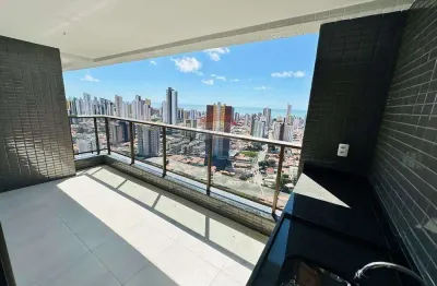 Apartamento posição nascente vista permanente a venda, brisamar - joao pessoa/pb