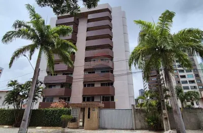 Apartamento 167m² c/ 3 quartos / 1 suíte master + dce - cabo branco
