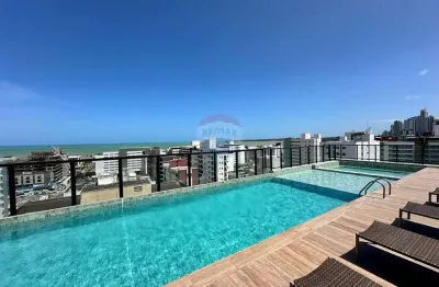 Flat com 1 quarto à venda na Avenida Infante Dom Henrique, 117, Tambaú, João Pessoa