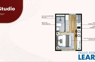 Apartamento com 1 quarto à venda na Rua João Alfredo, Santo Amaro, São Paulo