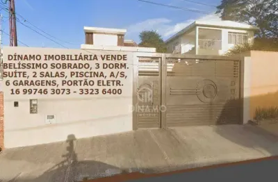 Sobrado à venda, - jardim mosteiro - ribeirão preto/sp