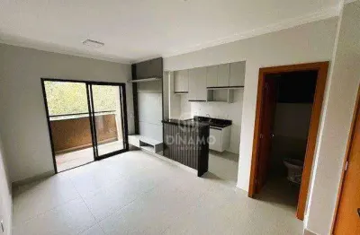 Apartamento com 1 dormitório à venda, 46 m² por r$ 299.000,00 - jardim recreio - ribeirão preto/sp