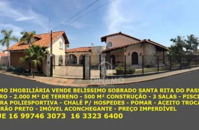 Sobrado à venda, bairro jardim - santa rita do passa quatro/sp