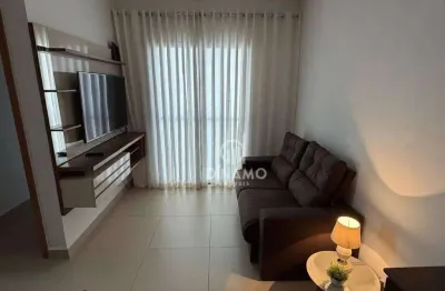Apartamento mobiliado, para alugar, 55 m² - bonfim paulista - ribeirão preto/sp
