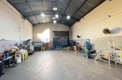 Galpão para alugar, 590 m² por r$ 18.000,00/mês - parque industrial lagoinha - ribeirão preto/sp
