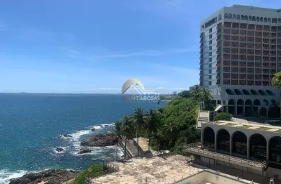Durma com o mar, acorde na folia: apê no ondina apart hotel, vista do circuito, ar, cozinha equipad