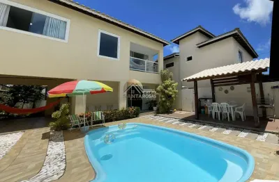 Casa duplex nascente em condomínio fechado, 300 m², 4 quartos (2 suítes), área gourmet  com piscina