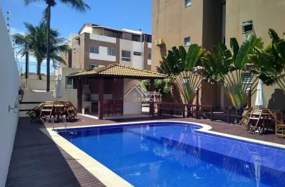 Alugo apartamento mobiliado de 2/4 com suíte, em condomínio fechado – ipitanga, lauro de freitas/ba