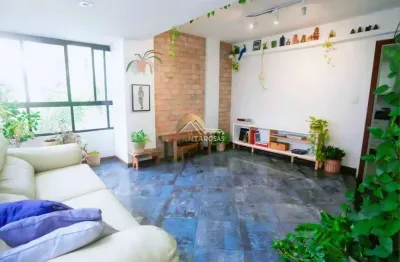 Cobertura duplex nascente no horto florestal: 240 m², terraço com piscina + gourmet, living e gabin