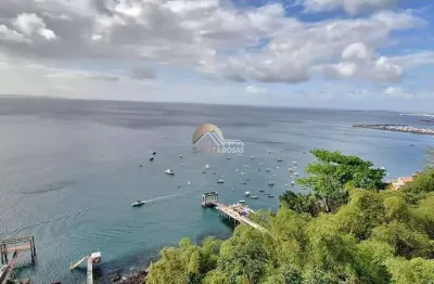 Elegância rara na vitória: 170 m², duas salas, varanda protagonista com vista mar, 4 quartos (2 suí