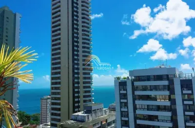 Seu private rooftop: cobertura duplex na vitória c/ piscina e deck. 3 suítes, home office e 256m² d