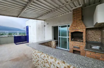 Cobertura com 3 quartos à venda na rua não informada, centro, ubatuba, 164 m2 por r$ 850.000