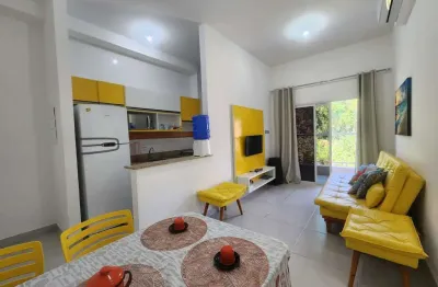 Apartamento com 2 quartos à venda na rua não informada, toninhas, ubatuba, 63 m2 por r$ 870.000