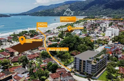Apartamento com 2 quartos à venda na avenida neraldino rosa dos santos, maranduba, ubatuba, 66 m2 por r$ 395.349