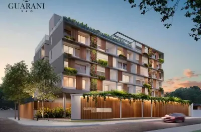 Apartamento à venda na avenida carlos drumond de andrade, barra da lagoa, ubatuba, 40 m2 por r$ 417.252