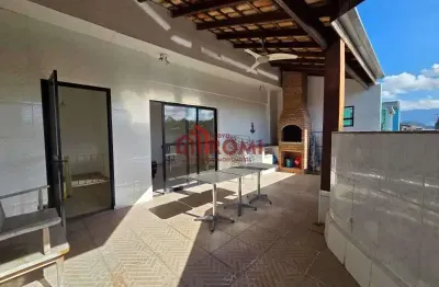 Cobertura com 2 quartos à venda na rua euclydes vigneron, itaguá, ubatuba, 90 m2 por r$ 650.000