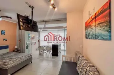Loft com 1 quarto à venda na rua luiz gama, itaguá, ubatuba, 43 m2 por r$ 450.000