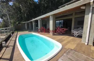 Casa com 5 quartos à venda na estrada professor joaquim lauro monte claro neto, itaguá, ubatuba, 310 m2 por r$ 2.500.000