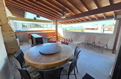 Cobertura com 5 quartos à venda na rua maria cristina, tenório, ubatuba, 160 m2 por r$ 1.480.000