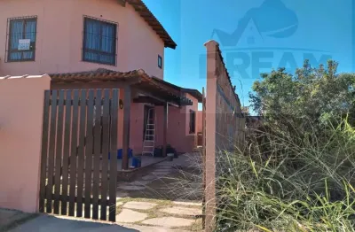 Casa para venda em rio das ostras, enseada das gaivotas, 3 dormitórios, 1 suíte, 2 banheiros, 1 vaga