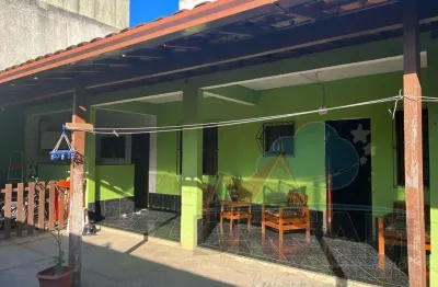 Casa para venda em rio das ostras, loteamento extensão do serramar, 2 dormitórios, 1 banheiro, 2 vagas