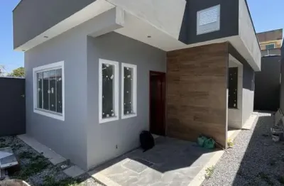 Casa para venda em rio das ostras, loteamento extensão do serramar, 2 dormitórios, 1 suíte, 2 banheiros, 1 vaga