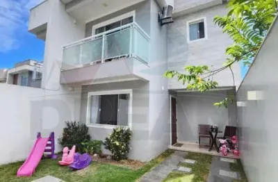 Triplex para venda em rio das ostras, residencial rio das ostras, 2 dormitórios, 2 suítes, 3 banheiros, 1 vaga