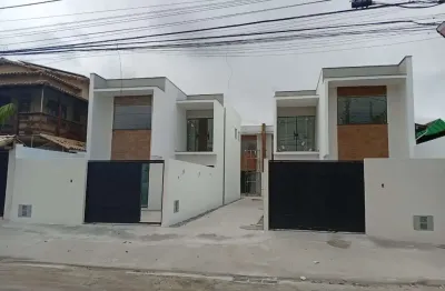 Casa para venda em rio das ostras, jardim bela vista, 3 dormitórios, 2 suítes, 1 banheiro, 1 vaga