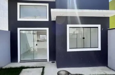 Casa para venda em rio das ostras, chacara marilea, 2 dormitórios, 1 suíte, 2 banheiros, 2 vagas