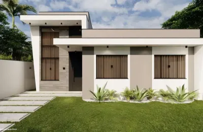 Casa para venda em rio das ostras, enseada das gaivotas, 3 dormitórios, 1 suíte, 2 banheiros, 1 vaga