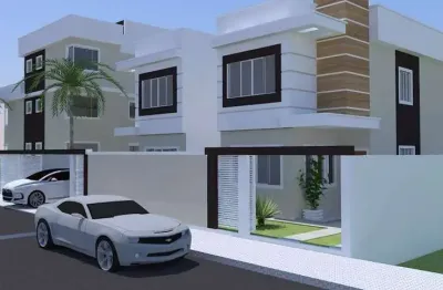 Casa para venda em rio das ostras, enseada das gaivotas, 2 dormitórios, 2 suítes, 3 banheiros, 1 vaga