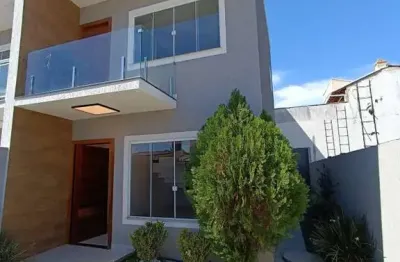 Casa para venda em rio das ostras, chacara marilea, 2 dormitórios, 2 suítes, 3 banheiros, 1 vaga