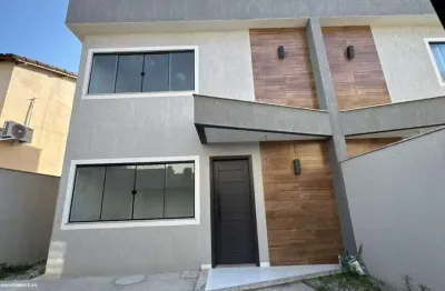 Casa para venda em rio das ostras, village rio das ostras, 3 dormitórios, 2 suítes, 3 banheiros, 1 vaga