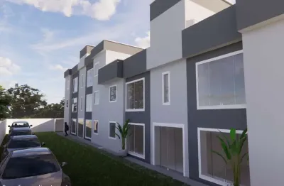 Apartamento para venda em rio das ostras, enseada das gaivotas, 2 dormitórios, 1 banheiro, 1 vaga