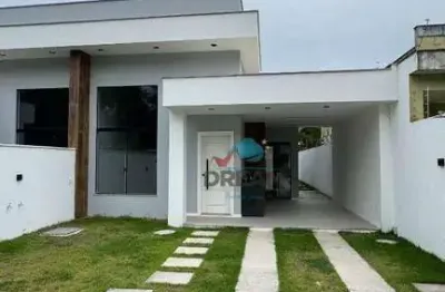 Casa com 3 dormitórios à venda, 109 m² por R$ 695.000,00 - Colinas - Rio das Ostras/RJ