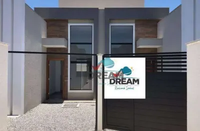 Casa com 3 dormitórios à venda, 77 m² por R$ 485.000,00 - Atlântica - Rio das Ostras/RJ