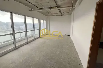 Barão office - sala comercial a venda, encruzilhada, santos | andar alto